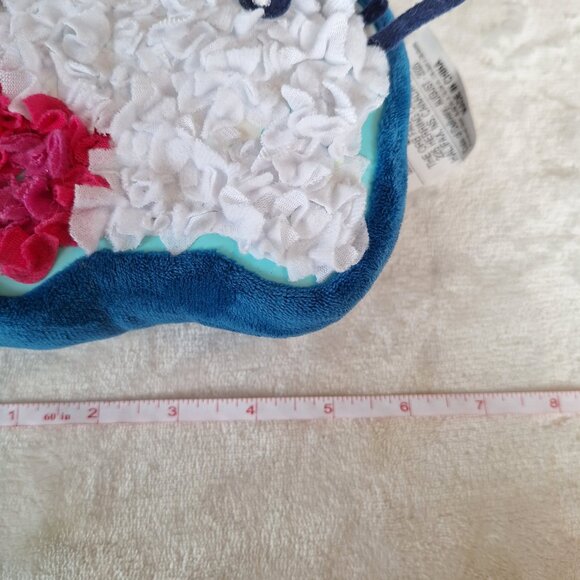 2020 Rare Sanrio Hello Kitty Mermaid Plush Pillow 11" Stuffed‎ Animal Textured - Picture 7 of 7